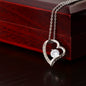 MOTHER IN LAW FOREVER LOVE HEART NECKLACE