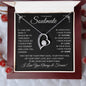 TO MY BEAUTIFUL SOULMATE FOREVER LOVE HEART NECKLACE