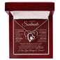 TO MY BEAUTIFUL SOULMATE FOREVER LOVE HEART NECKLACE