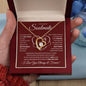 TO MY BEAUTIFUL SOULMATE FOREVER LOVE HEART NECKLACE