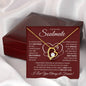 TO MY BEAUTIFUL SOULMATE FOREVER LOVE HEART NECKLACE