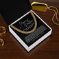 Promise Necklace - Cuban Link Chain