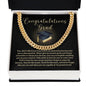 Graduation Cuban Link Chain