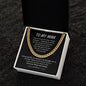 TO MY MAN CUBAN LINK CHAIN