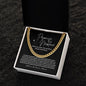 Promise Necklace - Cuban Link Chain