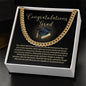 Graduation Cuban Link Chain