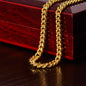TO MY HUSBAND CUBAN LINK CHAIN