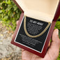 TO MY MAN CUBAN LINK CHAIN