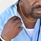 STEPPED UP DAD CHAIN LINK NECKLACE - FATHER'S DAY