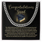 Graduation Cuban Link Chain