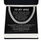 TO MY MAN CUBAN LINK CHAIN