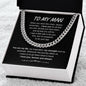 TO MY MAN CUBAN LINK CHAIN