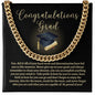 Graduation Cuban Link Chain