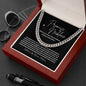 Promise Necklace - Cuban Link Chain