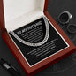 TO MY HUSBAND CUBAN LINK CHAIN