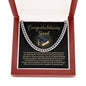 Graduation Cuban Link Chain