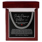 PInky Promise Necklace - Cuban Link Chain