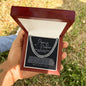 Promise Necklace - Cuban Link Chain