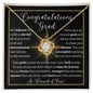Graduation Love Knot Necklace