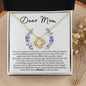 DEAR MOM LOVE KNOT NECKLACE