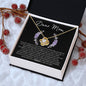 DEAR MOM LOVE KNOT NECKLACE