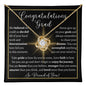 Graduation Love Knot Necklace