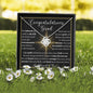 Graduation Love Knot Necklace