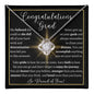 Graduation Love Knot Necklace