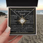 Graduation Love Knot Necklace