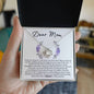 DEAR MOM LOVE KNOT NECKLACE