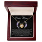 DEAR MOM LOVE KNOT NECKLACE