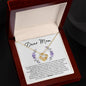 DEAR MOM LOVE KNOT NECKLACE