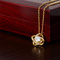 DEAR MOM LOVE KNOT NECKLACE