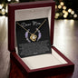 DEAR MOM LOVE KNOT NECKLACE
