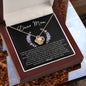 DEAR MOM LOVE KNOT NECKLACE