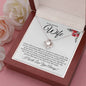 TO MY AMAZING WIFE LOVE KNOT NECKLACE
