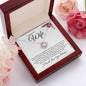 TO MY AMAZING WIFE LOVE KNOT NECKLACE