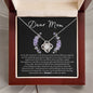 DEAR MOM LOVE KNOT NECKLACE