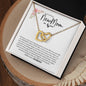NEW MOM EST 2024 INTERLOCKING HEARTS NECKLACE