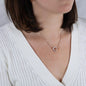 NEW MOM EST 2024 INTERLOCKING HEARTS NECKLACE