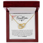 NEW MOM EST 2024 INTERLOCKING HEARTS NECKLACE