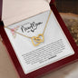 NEW MOM EST 2024 INTERLOCKING HEARTS NECKLACE
