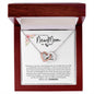 NEW MOM EST 2024 INTERLOCKING HEARTS NECKLACE