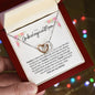 TO MY UNBIOLOGICAL MOM INTERLOCKING HEARTS