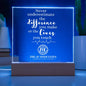 CUSTOM JMG & ASSOCIATES ACRYLIC PLAQUE