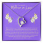 TO MY WONDERFUL MOTHER IN LAW FOREVER LOVE HEART NECKLACE