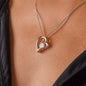 TO MY WONDERFUL MOTHER IN LAW FOREVER LOVE HEART NECKLACE