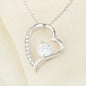 TO MY BEAUTIFUL SOULMATE FOREVER LOVE HEART NECKLACE