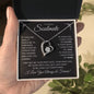 TO MY BEAUTIFUL SOULMATE FOREVER LOVE HEART NECKLACE