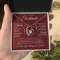 TO MY BEAUTIFUL SOULMATE FOREVER LOVE HEART NECKLACE